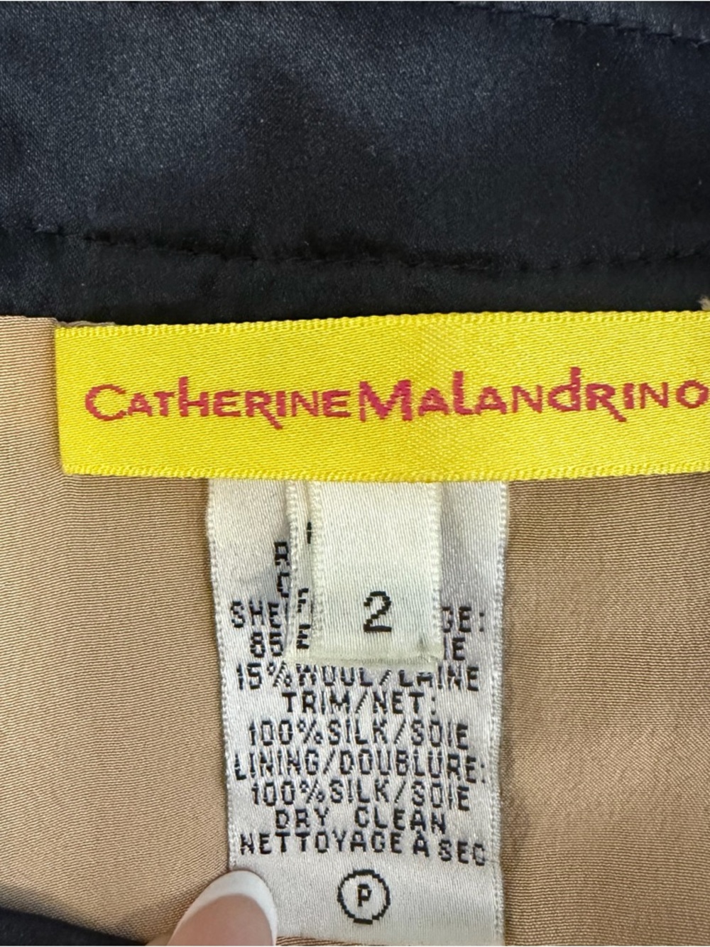 Catherine Malandrino, Printed, Eyelet, Silk and Wool, Pencil Skirt | W 2 - Picture 5 of 10